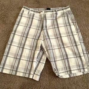 Mens plaid shorts